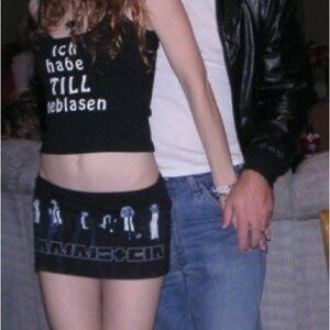 Rammstein Groupie Sexy Costume Lingerie